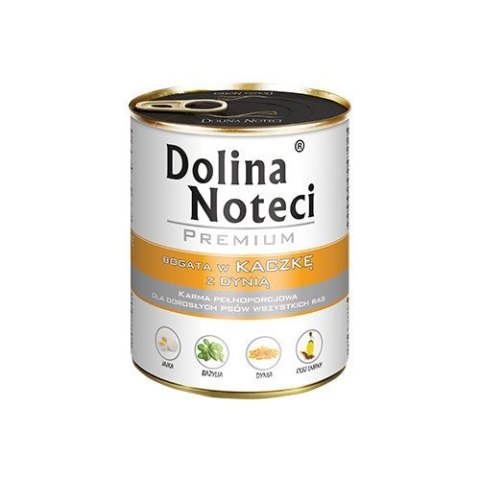 Dolina Noteci Premium bogata w kaczkę z dynią 800g