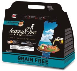 HappyOne Grain-Free Mediterraneum Small Breeds sardynka 3kg