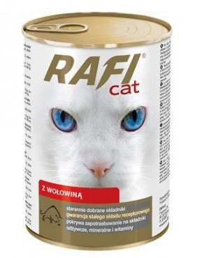 Rafi Cat z wołowiną 415 g