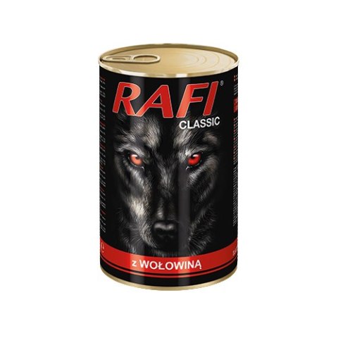 Rafi Classic z wołowiną puszka 6x1240 g Rafi Classic z wołowiną puszka 6x1240 g