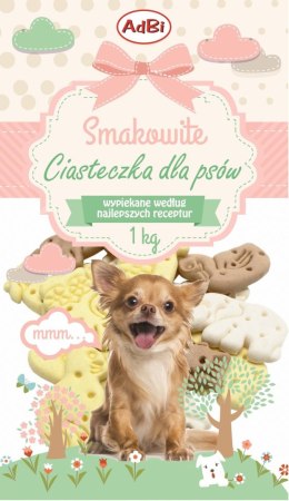 C04 Ciastka zoo waniliowe 1kg (folia)