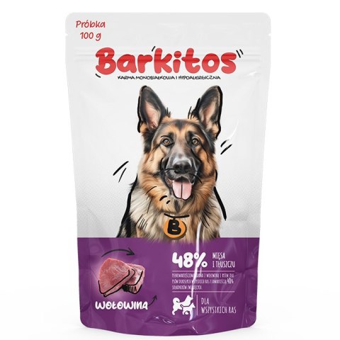 PRÓBKA Barkitos wołowina z ryżem 100 g